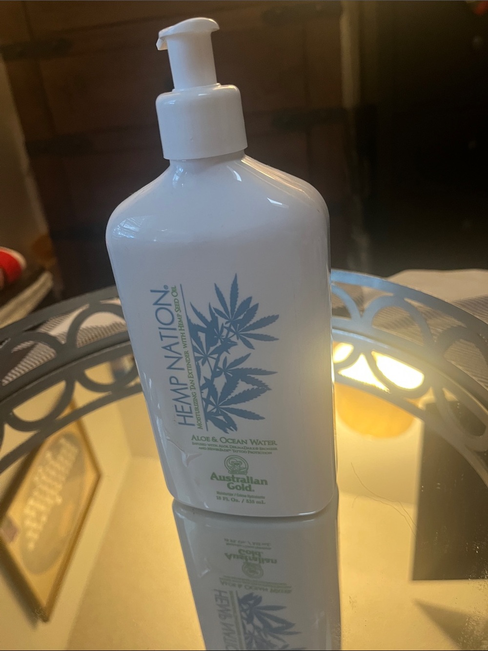 Hemp Nation Aloe & Ocean Water Body Lotion - White